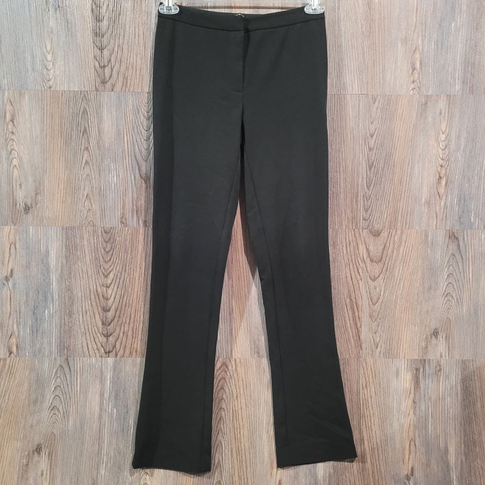 Avenue Montaigne Slim Boot Pants 2 x 31 Black MINIBELL F1060 Career Made in USA